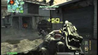 MW3 triple throwing knife Killstreak