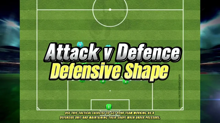 Attack v Defence - Working on Defensive Shape Including the Midfield