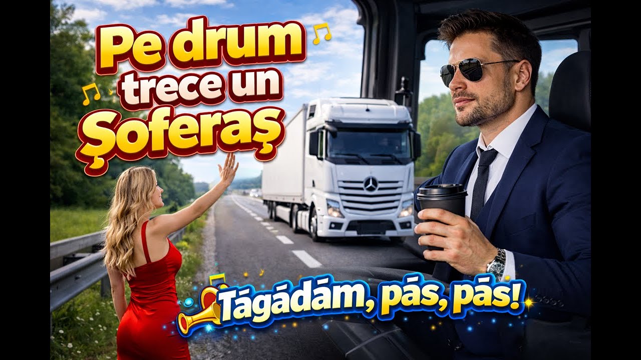 Pe drum merge un soferas!„Tâgâdâm, pâs, pâs!”2026