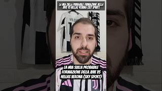 La mia sulla #probabileformazione della #Juventus vs #HellasVerona (#SkySport) #SerieA #calcio
