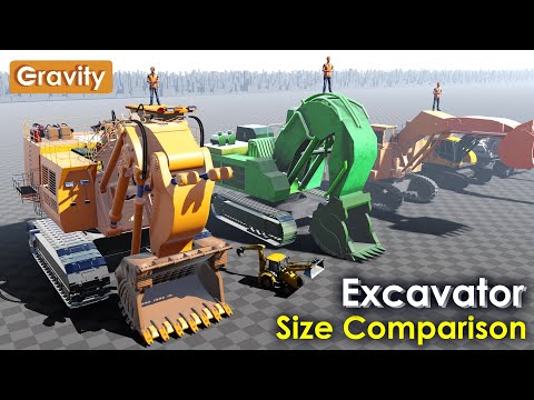 Excavator Size Comparison