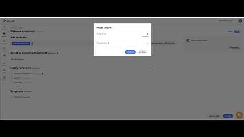 How to create a message in Actimo