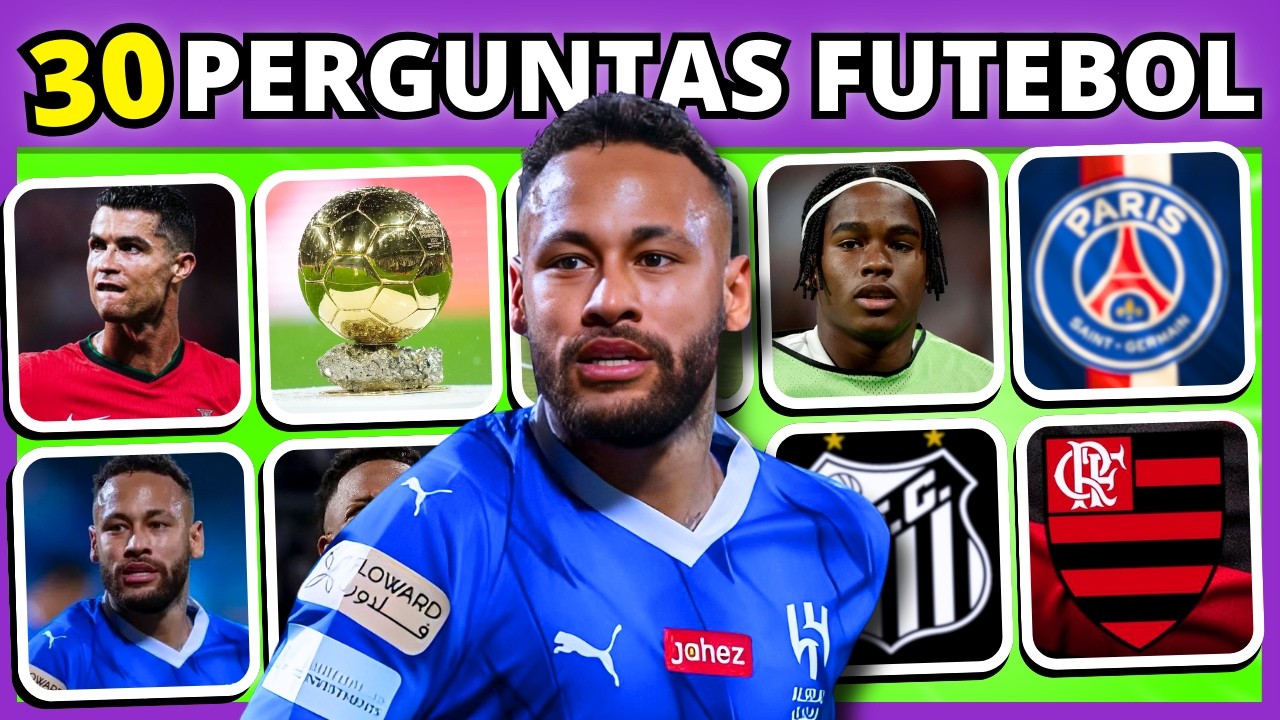 ⚽🏆 Quiz de FUTEBOL MUNDIAL | Quanto você sabe sobre FUTEBOL? | #futebol #buuquiz #jogadores #quiz