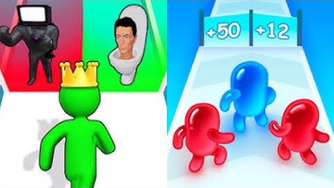 Hard Gameplay Giant Rush vs Join Blob Clash 3D❤️👍👍❤️🟣Max Levels New Update Gameplay DR2790