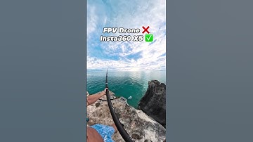 ✅ Insta360 X5✅ Super long selfie stick✅ Brave enough friend