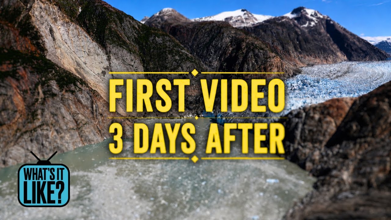 Alaska's 1,578 ft Megatsunami: Raw video of aftermath 2025