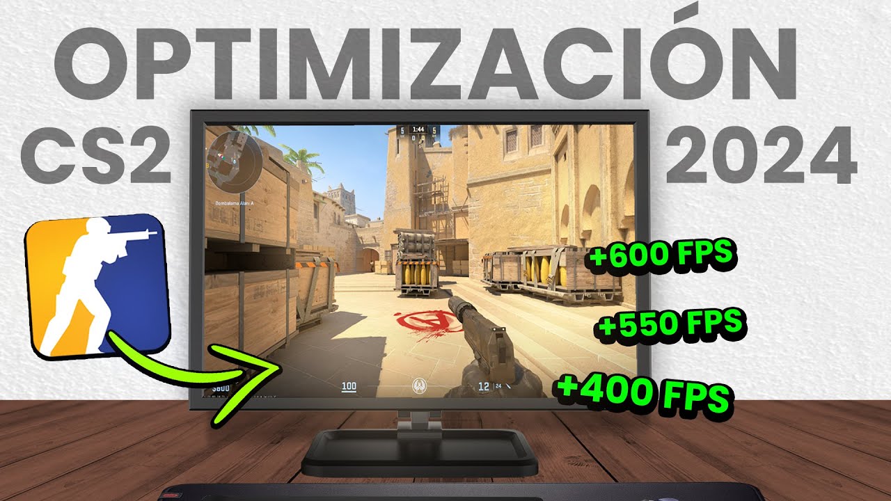 OPTIMIZACION para AUMENTAR FPS en CS2 2024 | FIX FPS PC GAMA (BAJA,MEDIA,ALTA)