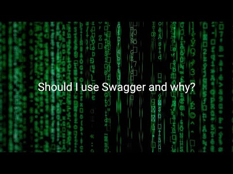 ვიდეო: უნდა გამოვიყენო swagger?