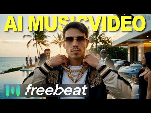 Thumbnail for How To Make A Music Video Using AI on Freebeat.AI