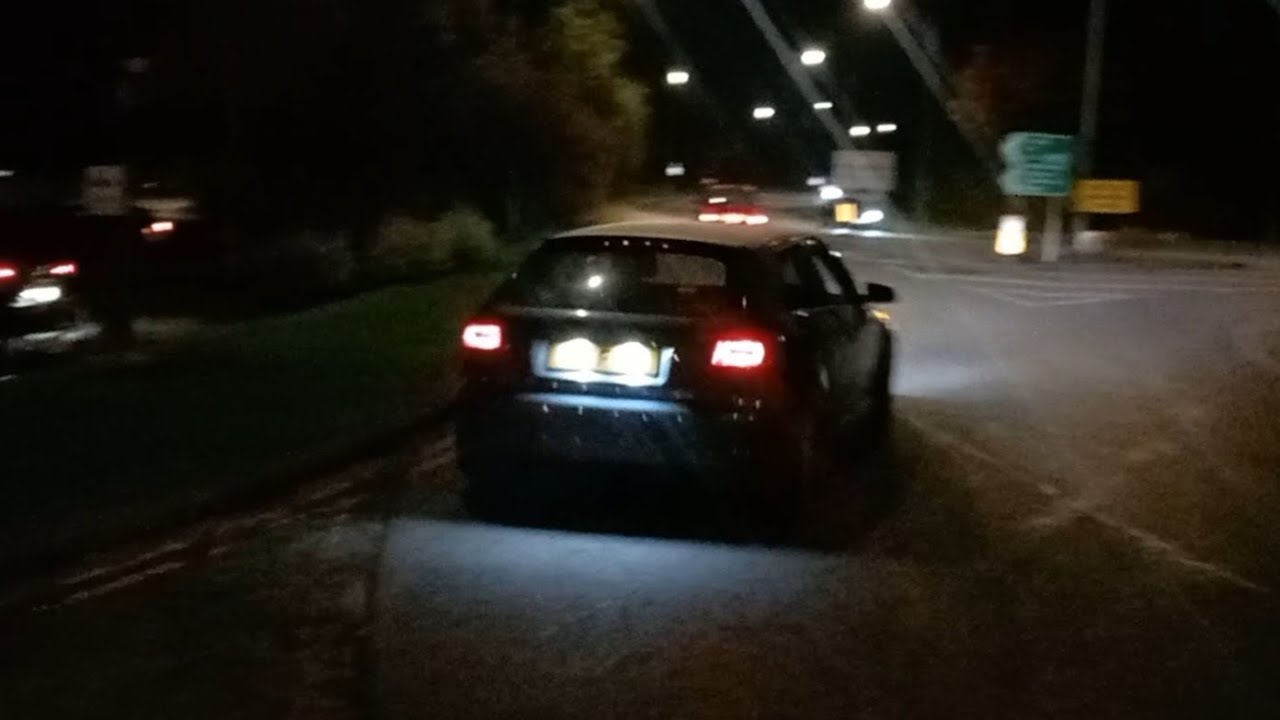 Straight Piped Audi A3 Hardcut Limiter Sounds!