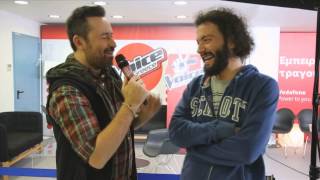 The Voice of Greece | Interview Παναγιώτης Βιτζηλαίος (V REPORTER)