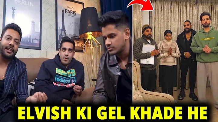 OMG🔥- Real Hit Brothers Support Elvish Yadav - Munawar Faruqui Donation Controversy