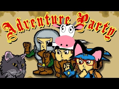 Adventure Party: Cats and Caverns | Game Play Wii U eShop | Boo Cat and Bedroom Cow