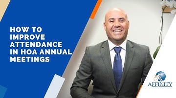 How To Improve Attendance In HOA And Condo Annual Meetings And Elections