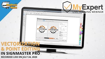 Vectorization & Point Editing in SignMaster Pro