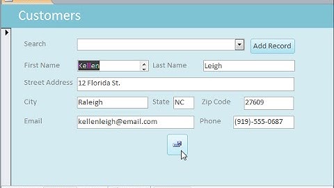 [Ôn Tập Access]Form -  Thiết kế Form access P2