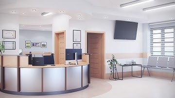 Reception Furniture 3D models pack for Unreal Engine, 3DS Max, Cinema 4D, Vray