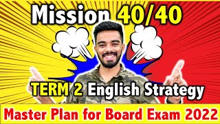 Master Plan : 45 Days Strategy for TERM 2 English