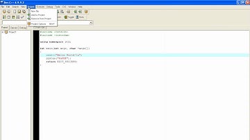 First C++ Console Application - Hello World