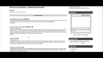 How to choose a database  for finding articles in George Mason University Libraries