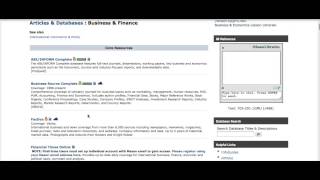 How to choose a database for finding articles in George Mason University Libraries