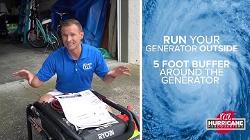 How to use a generator after a hurricane | 10News WTSP