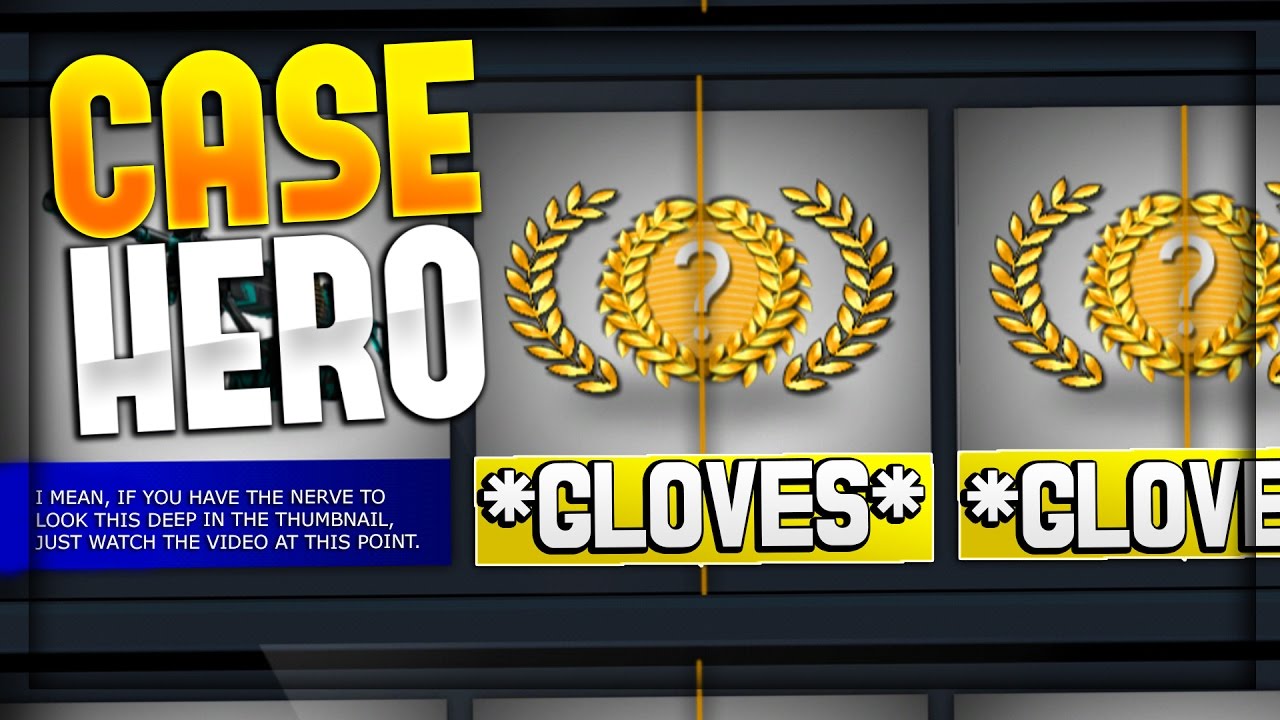 CASE HERO - UNBOXING 2 SETS OF THE NEW CS:GO GLOVES!!! (CS:GO CASE SIMULATOR) #10