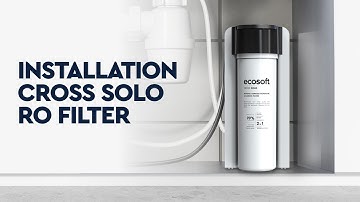 How to: Ecosoft CROSS SOLO filter installation