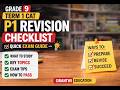 Grade 9 Term 1 CAT P1 Revision Checklist | Quick Exam Guide | Sirantwi Education