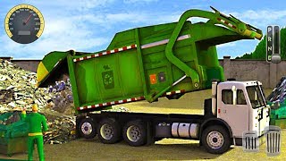 Trash Dump Truck Driver Simulator - Permainan Mobil Truk Sampah screenshot 2