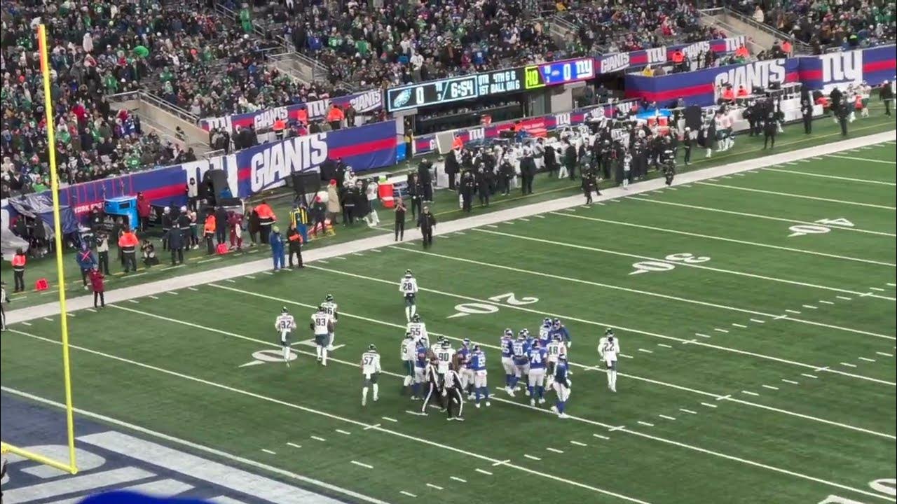 Eagles vs Giants All scores! YouTube