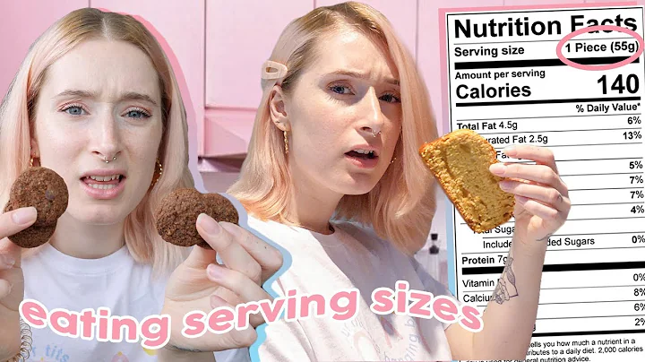 eating recommended serving sizes for a a day