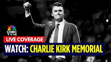 LIVE: Charlie Kirk Funeral Memorial Service in Glendale, Arizona | Trump | Turning Point USA | N18G