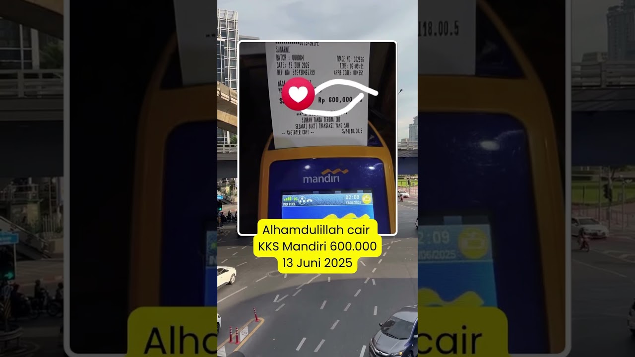 Cair KKS Mandiri 600rb 