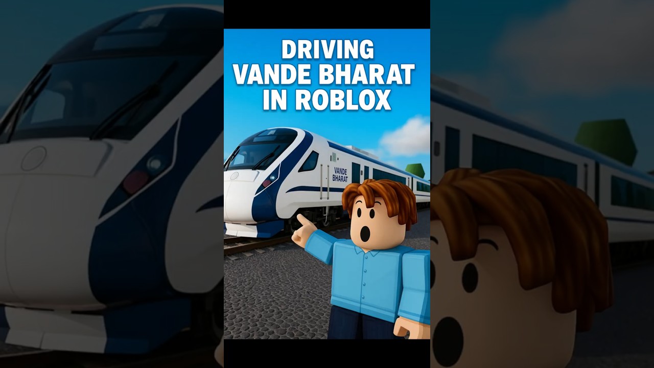 Driving India’s FASTEST Train In Roblox⚡🔥  