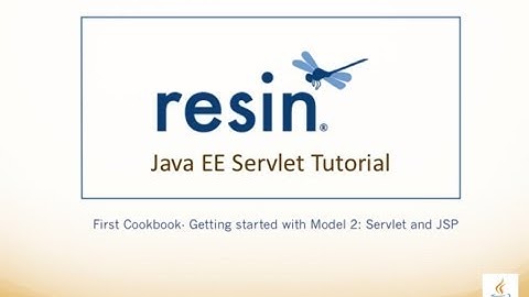 Java EE Servlet JSP Tutorial - Cookbook 1 - Part 1