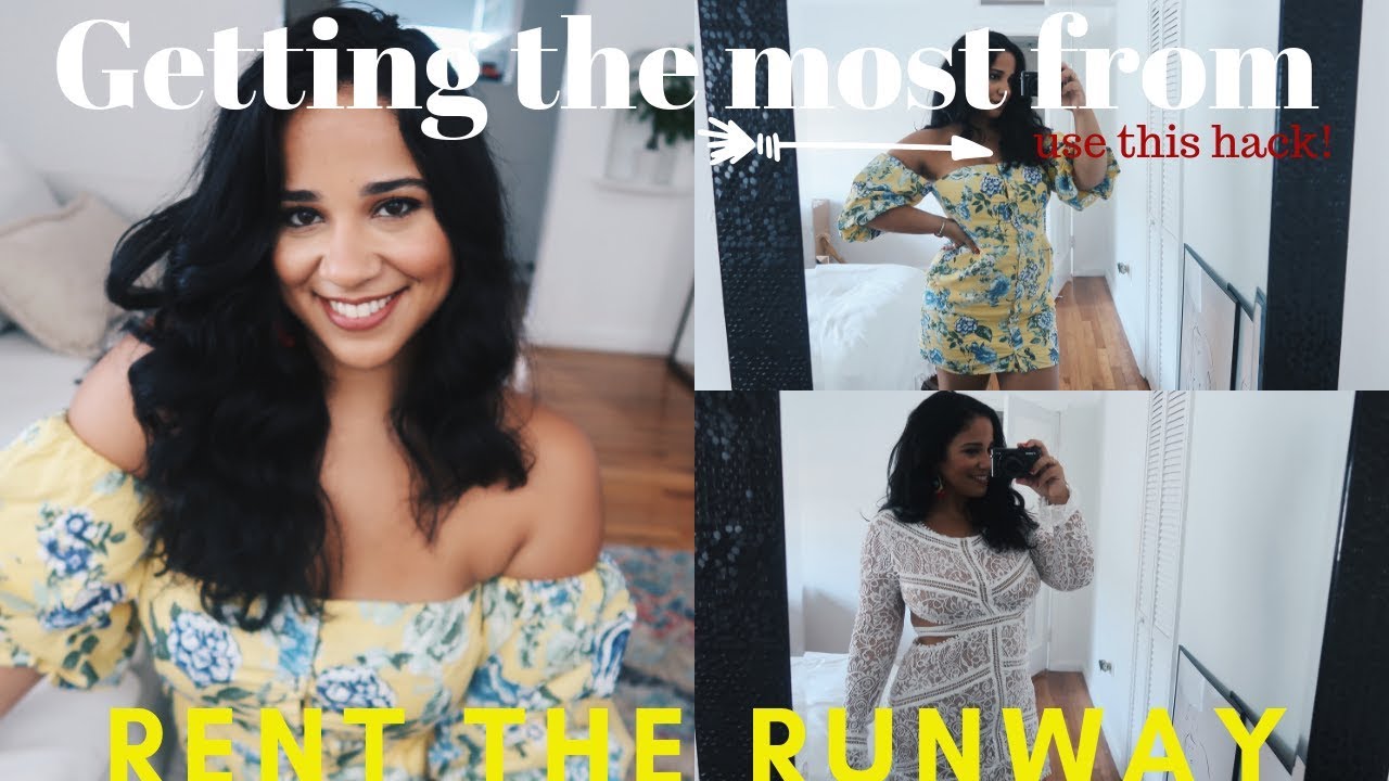 Rent the Runway Review and TryOn 2019 YouTube