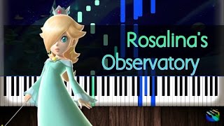 Super Mario Galaxy-Rosalina in the Observatory-Piano Tutorial chords