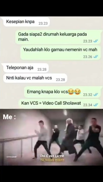 Story'wa buat yang suka vcs