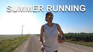 Summer Running - Adjustments for heat and humidity