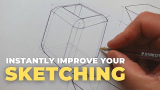 Sketching with construction lines - part 1