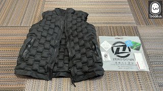 【FLEXTAILGEAR】空気で保温する防寒服 ZERO DOWN VESTの紹介