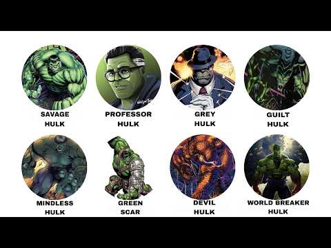 Every Major Hulk Variant Explained in 14 minutes