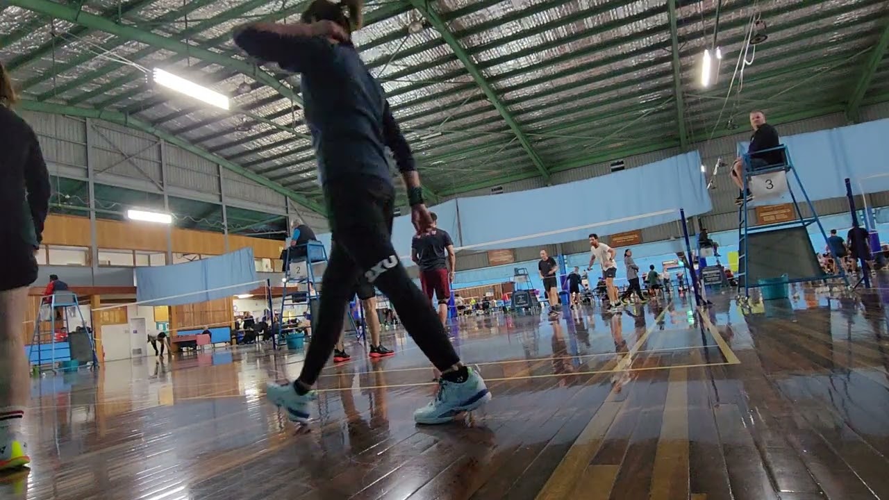 Chibi Titans vs Ballarat Warriors (MD1) - Badminton Veterans 2024 (Ballarat)