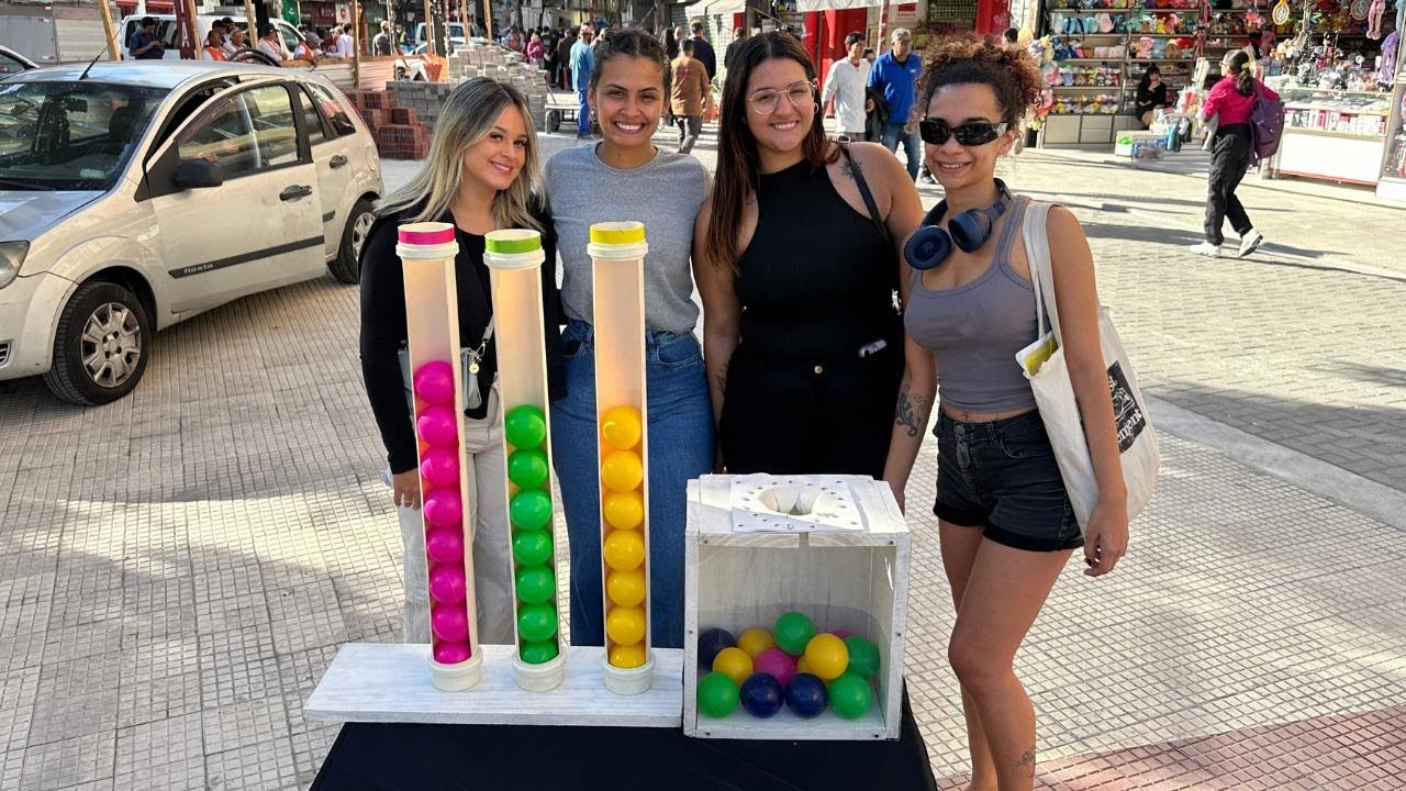 DESAFIO DA BOLA : QUEM COMPLETAR PRIMEIRO A COR GANHA!