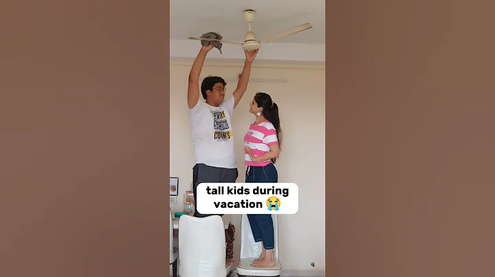 Tall kids during vacations 🤣 #indianmemes #memes #desi #mom #funny #shorts #relatable
