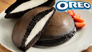 Oreo Biscuit Dora Cake 4 Ingredients - Oreo Dorayaki Cakes Recipe