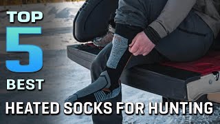 5 Best Heated Socks for Hunting Review in 2026 | Upgraded Rechargeable Electric Socks/Heated Sock