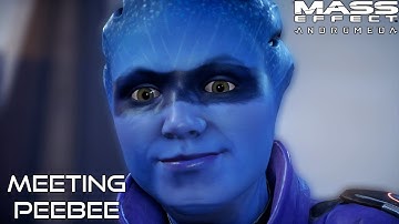 Mass Effect: Andromeda - Meeting Peebee For The First Time