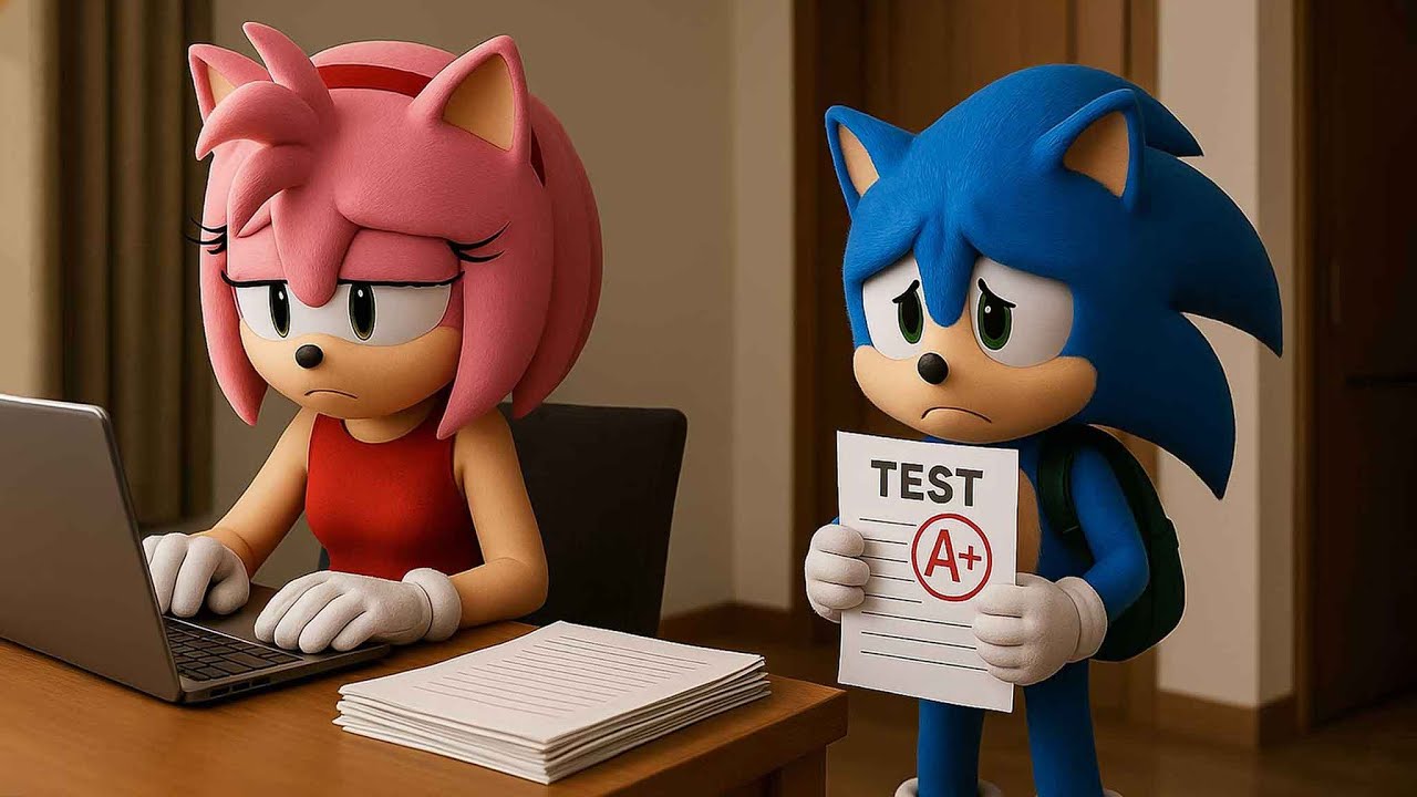Sonic Baby Got an A+… But Amy Didn’t Care 💔